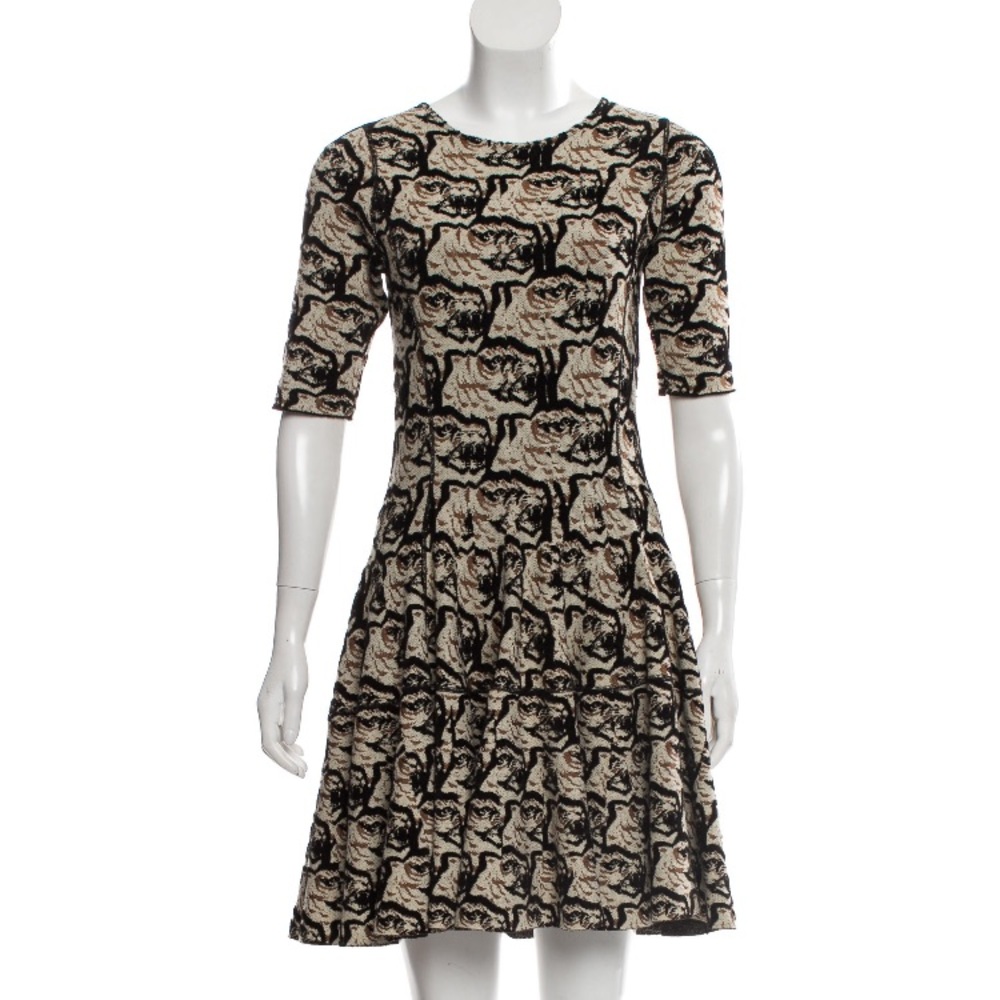 Kenzo Animal Print Mini Dress